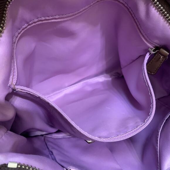 COACH Dark Brown Pebbled Leather CARLY Hobo Shoulder Bag F15251 - Picture 12 of 16